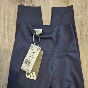 Adidas Deep Blue Active Leggings XS